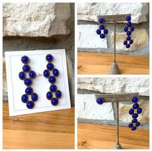 Stella & Dot Cobalt Earrings